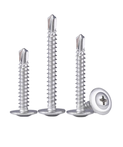 Tornillos autoperforantes de <span class=keywords><strong>cabeza</strong></span> <span class=keywords><strong>redonda</strong></span> de acero inoxidable 410, tamaño de rosca, <span class=keywords><strong>cabeza</strong></span> de braguero, <span class=keywords><strong>tornillo</strong></span> de madera para techos - Product Image 1