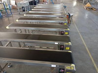 Bande transporteuse en acier inoxydable durable pour l'impression de la date et du code-barres sur l'impression jet d'encre