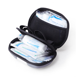 Sac de premiers secours de voyage personnalisé avec fermeture éclair, petit sac de rangement pour médicaments en tissu - Product Image 4