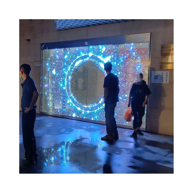 3d Transparent Led Display Screen Logo Customizatied Full Color Hd Transparent Oled Display Screen