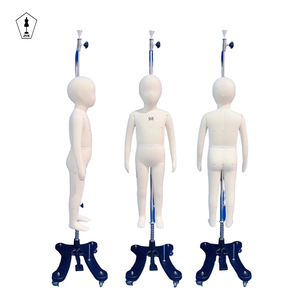 Maniquí <span class=keywords><strong>de</strong></span> Costura Profesional Jasmine Talla 98 <span class=keywords><strong>de</strong></span> Calidad Superior con Cabeza para Confección y Pruebas <span class=keywords><strong>de</strong></span> Ropa - Product Image 3