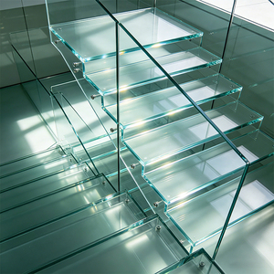 Bloque de Vidrio Flotado Transparente al por Mayor de 10 mm para Diseño de Barandillas de Balcón y Escaleras, Proveedor - Product Image 4