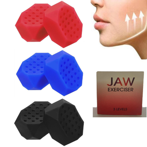 Hàm huấn luyện viên Silicone jawline Exerciser mặt Exerciser và đôi cằm Giảm hàm Workout cho sắc nét cằm - Product Image 1
