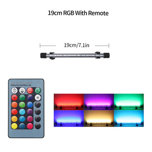 Lampe d'<span class=keywords><strong>aquarium</strong></span> <span class=keywords><strong>LED</strong></span> pour <span class=keywords><strong>Aquarium</strong></span>, Tube <span class=keywords><strong>ampoule</strong></span> <span class=keywords><strong>LED</strong></span> 9/15/21/24/30 <span class=keywords><strong>LED</strong></span> barre lumineuse Submersible étanche 220V prise ue - Product Image 6