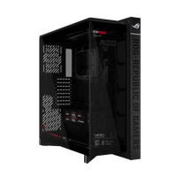 Nouveau boîtier panoramique ROG Cronox GR801 EATX Full Tower 2026 avec écran LCD de 9,2 pouces et verre trempé incurvé pour ordinateur