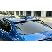 Aileron de toit arrière ABS pour BMW Série 5 G30 2018-2023, extension de fenêtre arrière, spoiler sportif, kit carrosserie décoratif