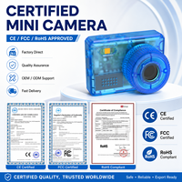 Mini caméra numérique DC22 1080P avec capteur CMOS 2MP, écran LCD IPS 0,96 pouces, enregistreur vidéo portable MicroSD, grand angle 68°, autonomie de 75 minutes