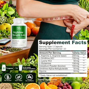 Diyet takviyesi organik gıda gece kilo kaybı kapsül metabolizması destek bellek iyileştirme - Product Image 4