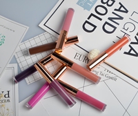 Créez votre logo personnalisé, rouge à lèvres liquide mat imperméable, rouge rose personnalisé, écran solaire minéral, gloss à lèvres en marque privée