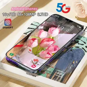 S23 S24 Ultra I13 I14 I15 13 14 15 Pro Max Android Phone 5G Smartphone With Ce Certificate