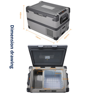EVERCOOL – réfrigérateur Portable de Camping 12V, 50l, Mini réfrigérateur de voiture, congélateur, Mini réfrigérateur pour boire des Fruits - Product Image 4
