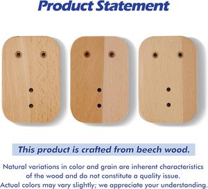 Ensemble de 4 crochets muraux horizontaux pour planches de <span class=keywords><strong>surf</strong></span> en bois, pour l'affichage des planches, accessoires de <span class=keywords><strong>surf</strong></span> - Product Image 6