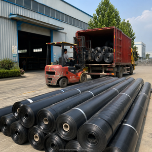 แผ่นใยสังเคราะห์ HDPE สำหรับกั้นน้ำและป้องกันการซึมผ่านในโครงการควบคุมแม่น้ำและเขื่อน - Product Image 5