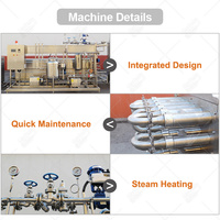 Pasteurizador de Leche Automático MY de 200l 1000l, Esterilizador Instantáneo de Ultra Alta Temperatura