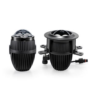 Lente Bi-Xenón LED Dual Directa Fankai de 2.0 Pulgadas, Luz Amarilla Integrada, Lente de Niebla de Luz Alta/Baja, Aluminio de Aviación para Automóvil Universal - Product Image 3