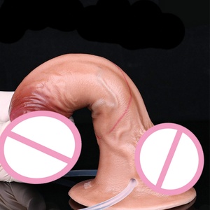 Dildo Inflable de Silicona FAAK con Eyaculación Realista, Pene con Succión, Dilatador Anal, Juguetes Sexuales para Mujeres, Masturbador - Product Image 4