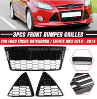 Grille inférieure d'usine OEM BM51-17K945-EEW-01 pour Ford Focus MK3 2012 2013 2014 calandre de pare-chocs avant de voiture accessoires de pièces de rechange automatiques