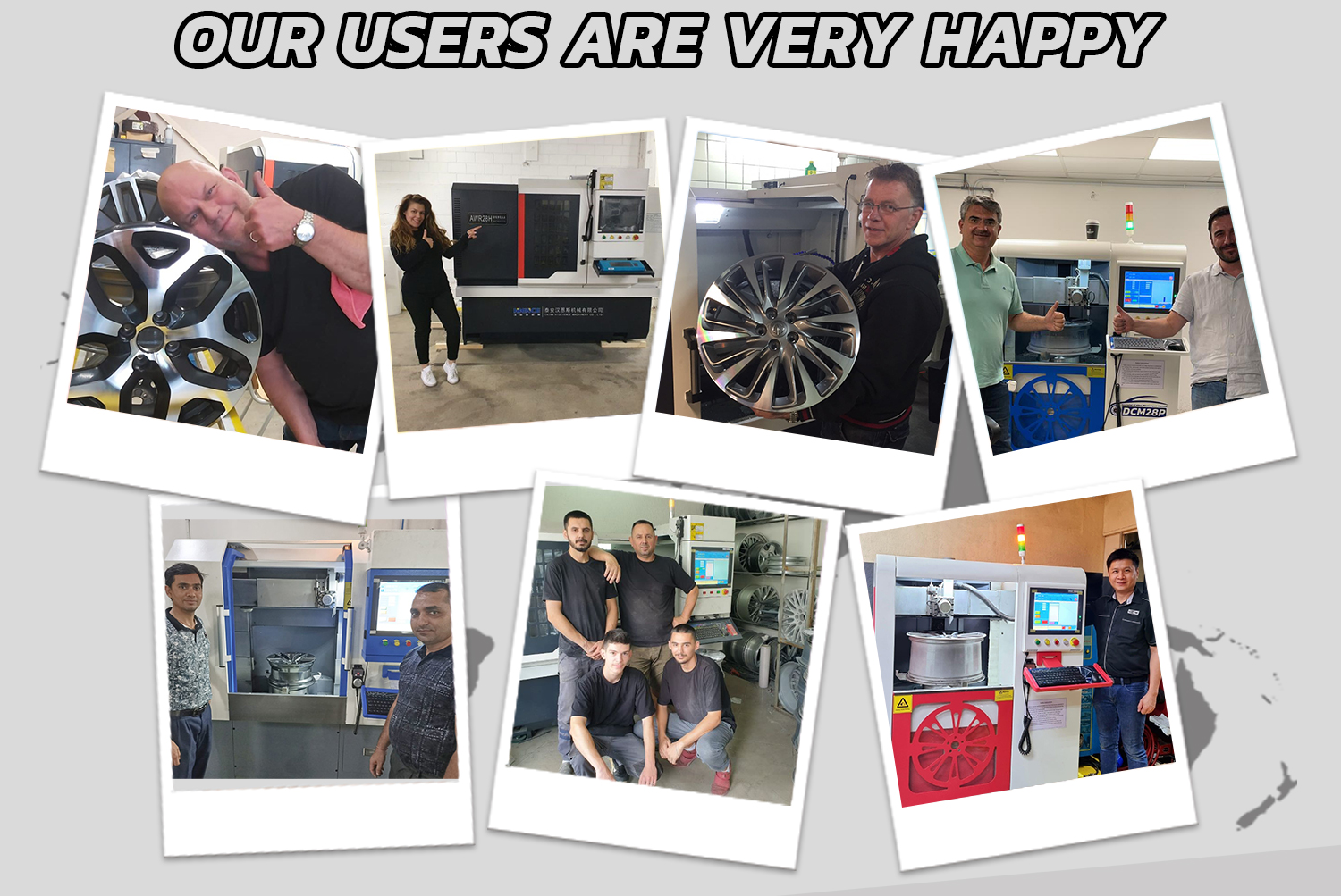 Alloy Wheel Repair Lathe Car Wheel Polishing Rims Repair Lathe Machine