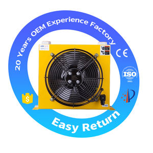 Fábrica Carl: Producción Personalizada de Radiador de Aleación de Aluminio Refrigerado por Aire, Enfriador de Aceite Hidráulico con Ventilador - Product Image 2