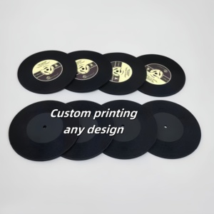 Posavasos de Vinilo Creativos en Oferta, Material de Goma Ecológico, Color Personalizado, Logotipo Impreso, Regalo Promocional, Alfombrillas de Escritorio - Product Image 5