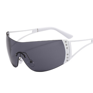 2024 nuova rete di guida rosso moda occhiali da sole polarizzanti sesso opposto occhiali da sole protezione UV personalità - Product Image 2