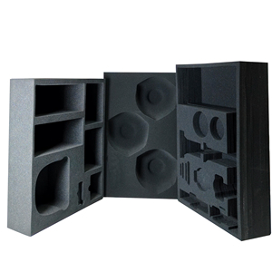 Nhà sản xuất trực tiếp tùy chỉnh EVA PU <span class=keywords><strong>ixpe</strong></span> die-cut EPE bọt bao bì chèn thân thiện với môi lót bảo vệ cho bao bì chai - Product Image 4