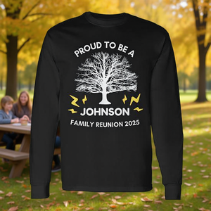 Camiseta de manga larga para reunión familiar de la familia Johnson, ideal para exhibir tu árbol genealógico, perfecta para uso personal y en grupo - Product Image 3