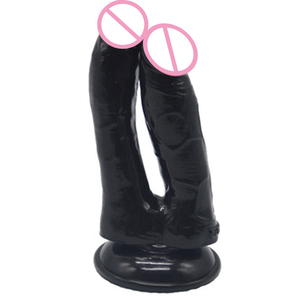 Jouets anaux à deux faces FAAK, jouets sexuels à deux extrémités, pénis à <span class=keywords><strong>triple</strong></span> <span class=keywords><strong>pénétration</strong></span>, outils sexuels extrêmes, pénis en plastique, Alat Sex - Product Image 6