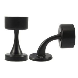 No Drill <b>Door</b> Catcher Zinc Alloy Wall Mount Durable Minimalist Design Silent Bathroom Use - Product Image 2
