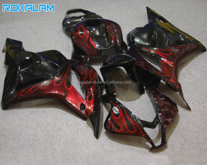 กรอบสีแดงสำหรับรถฮอนด้า CBR600RR F5 2009 <span class=keywords><strong>2010</strong></span> 2011 2012 <span class=keywords><strong>CBR600</strong></span>ตัวถังรถ RR 09 10 11 12 CBR 600RR ชิ้นส่วน ABS - Product Image 1