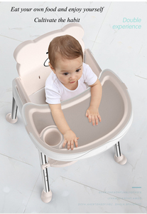 Gấp trẻ em ăn ghế cao trẻ mới biết đi trẻ em ăn bé bảng ăn highchair - Product Image 6