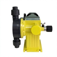 Pompe doseuse à membrane mécanique JBB multi-matériaux pour pièces humides, pompe de transfert de liquides corrosifs industriels à débit réglable