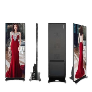 โปสเตอร์ดิจิทัลแบบพกพาพร้อมขาตั้งพับได้จัดแสดงในอาคาร P5 P2.5แบบบางเฉียบ - Product Image 1