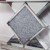 Table console 47.2 ''avec en forme de diamant pour l'entrée du couloir du salon