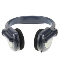 Sistem Pengajaran Bahasa Inggris Arkon Headset Dinamis Nirkabel IR Dua Kanal Kontrol Tombol Penggunaan Sekolah Konferensi Jangkauan 30m