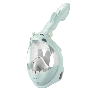 Máscara de esnórquel para niños recién mejorada Máscara de esnórquel de cara completa de moda, amplio campo de visión. Dive Musk - Product Image 2