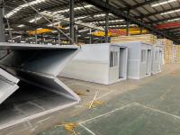 Casa Prefabricada Móvil Plegable, Resistente a la Corrosión y Duradera, con Embalaje Plano en Forma de X para Oficinas