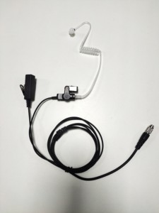 Auricular de seguridad con micrófono PTT para radio bidireccional Aselsan 4700 AS-4700 - Product Image 4