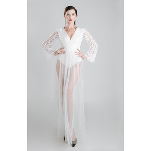 Vestido Blanco Transparente - Product Image 3