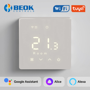 <span class=keywords><strong>Thermostat</strong></span> <span class=keywords><strong>d</strong></span>'<span class=keywords><strong>ambiance</strong></span> intelligent WIFI BEOK R9H alimenté par batterie pour système de <span class=keywords><strong>chaudière</strong></span> à gaz - Product Image 1
