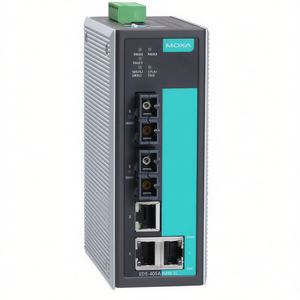 Commutateur Ethernet industriel géré Moxa EDS-405A-MM-SC à 5 ports, montage sur rail DIN - Product Image 2