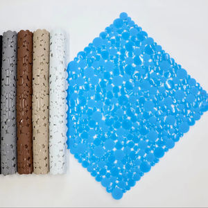 Tappetino da <span class=keywords><strong>Bagno</strong></span> YIJU in PVC, Prodotto a Macchina, Grande e Piccolo, con Cerchi Intrecciati, Ecologico, <span class=keywords><strong>Antiscivolo</strong></span>, per Doccia - Product Image 1