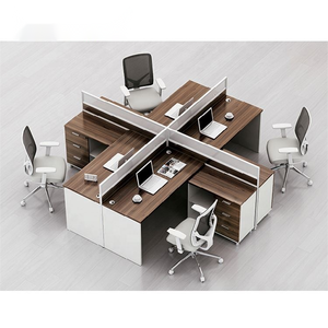 Sinonis Popular 4-Seater Modern Mobile <b>Office</b> <b>Workstation</b> Customized Size for Hospitals Schools Workshops-<b>Office</b> Partitions Hot - Product Image 6