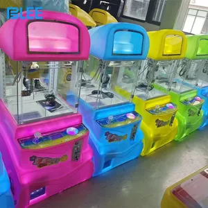 Diskon besar mesin cakar mini murah arcade dioperasikan koin mainan kecil mesin derek cakar untuk dijual