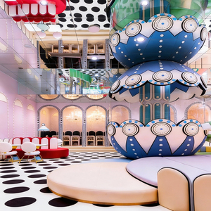 Équipement de jeux d'intérieur et d'extérieur commercial pour enfants, tout-petits et bébés avec piscine à balles, labyrinthe et jeux de rôle - Product Image 5