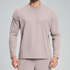 Nuovi Stili 2026: T-shirt Sportiva da <span class=keywords><strong>Uomo</strong></span> a Maniche Lunghe, 100% Poliestere, Traspirante, Asciugatura Rapida, Collo Tondo, per Allenamento e <span class=keywords><strong>Tennis</strong></span> - Product Image 4