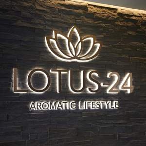 Logo acrilico 3d fabbrica a buon mercato prodotto di Design personalizzato Led segno di lettera retro illuminato nome del negozio - Product Image 1