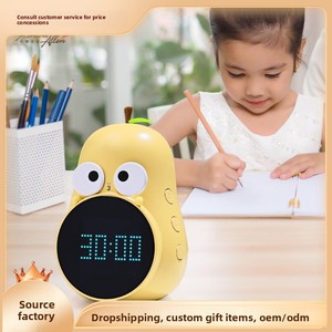 Bán Buôn Tùy Chỉnh Mô Hình Màn Hình Biểu Tượng Thương Hiệu Bàn Bảng Kỹ Thuật Số Đồng Hồ Báo Thức Với Bộ Đếm Thời Gian Phòng Ngủ Cạnh Giường Ngủ Trẻ Em Trẻ Em Học Tập Đồng Hồ - Product Image 2