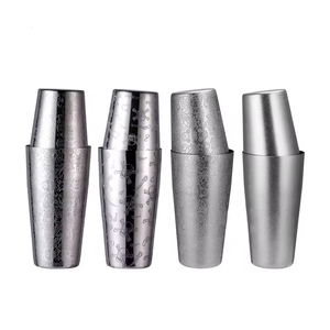Usine Offre Spéciale 304 Acier Inoxydable Cocktail Shaker 18/28 <span class=keywords><strong>Oz</strong></span> Fond Gravé Boston Barman Outils Pour La Fête À La Maison Et <span class=keywords><strong>Bar</strong></span> - Product Image 1