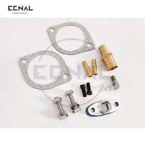 Kit de collecteur d'échappement Ecnal pour BMW S58 G8x M2 M3 M4 Interface T4 en acier inoxydable SS304, kit de mise à niveau racing - Product Image 4
